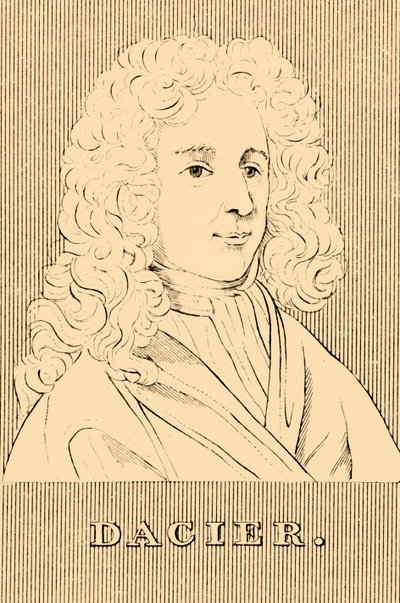 डासियर, 1651-1722, 1830। द्वारा अज्ञात