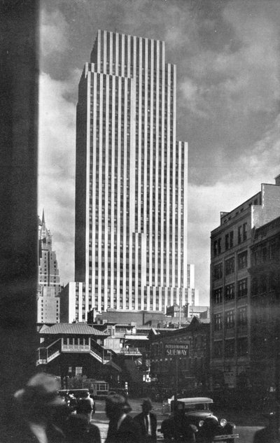डेली न्यूज बिल्डिंग, न्यूयॉर्क सिटी, 1933 द्वारा अज्ञात