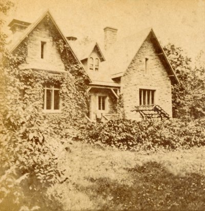 डेयरी कॉटेज, प्रॉस्पेक्ट पार्क, ब्रुकलिन, एनवाई, सी 1880। द्वारा अज्ञात