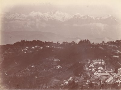 दार्जिलिंग, 1860-70 के दशक। द्वारा अज्ञात