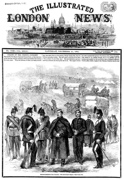 अल्बर्ट 1819-1861 की मृत्यु, महारानी विक्टोरिया का राजकुमार, 14 दिसंबर 1861 द्वारा अज्ञात