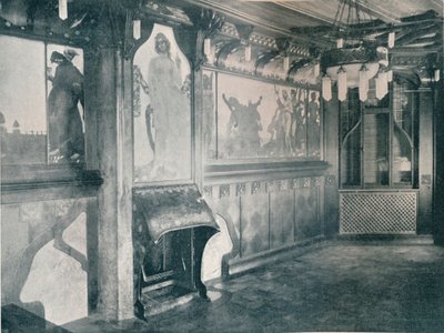 फ्रिट्ज एरलर द्वारा संगीत कक्ष के लिए सजावट, c1899 द्वारा अज्ञात