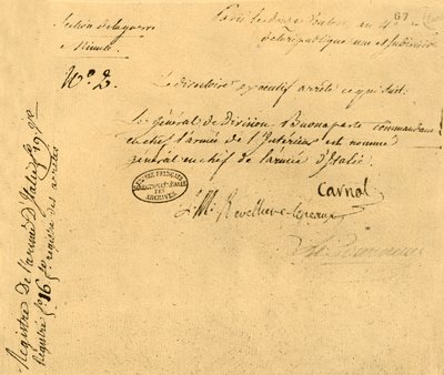 कार्यकारी निदेशालय का निर्णय, 2 मार्च 1796, 1921। द्वारा अज्ञात