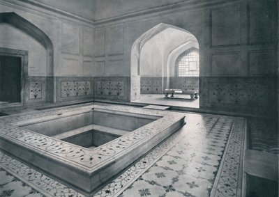 दिल्ली। पैलेस में रॉयल स्नान, c1910। द्वारा अज्ञात