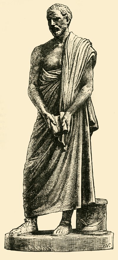 डेमोस्थनीज, 1890। द्वारा अज्ञात