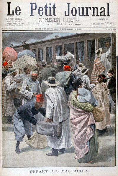 मैडागास्कन्स की यात्रा, 1900 की सार्वभौमिक प्रदर्शनी, पेरिस, 1900 द्वारा अज्ञात