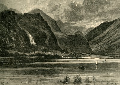 Derwentwater, लुकिंग टुवार्ड्स बॉरोर्डेल, 1898। द्वारा अज्ञात