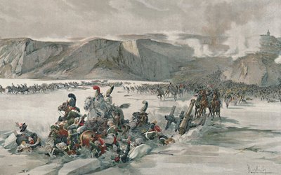 सत्तन झील, 1805, 1896 में रूसियों को पीछे हटाने का विनाश द्वारा अज्ञात