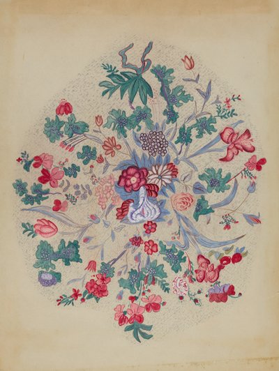 एप्लाइक्ड रजाई से विवरण, 19351942। द्वारा अज्ञात