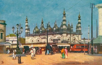 धुर्मटोला मस्जिद, कलकत्ता, c1902। द्वारा अज्ञात