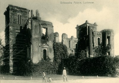 पैलेस ड्राइव, लखनऊ। द्वारा अज्ञात