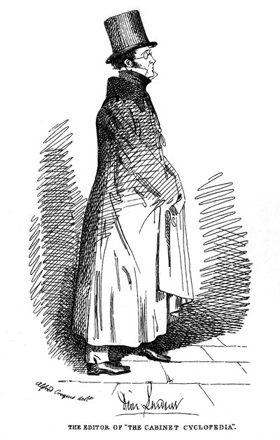डायोनिसियस लार्डनर, आयरिश-जनित वैज्ञानिक लेखक, 1835 द्वारा अज्ञात
