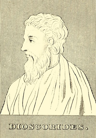 Dioscorides, c40-90 ई, 1830। द्वारा अज्ञात