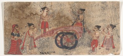 रथ पर विवाद, 1650-60। द्वारा अज्ञात