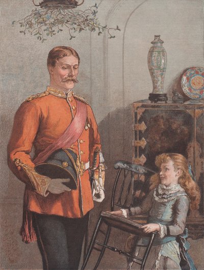 डोंट मूव, द ग्राफिक क्रिसमस नंबर से, 1 दिसंबर, 1884। द्वारा अज्ञात
