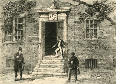 स्टेपल्स इन में द्वारवे, c1872। द्वारा अज्ञात
