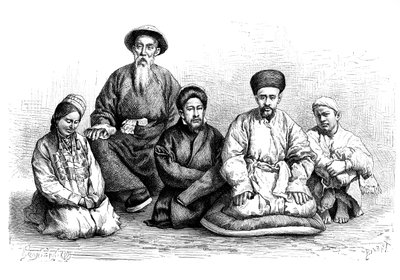 डूंगन्स और टार्निश, प्रकार और वेशभूषा, c1890 द्वारा अज्ञात