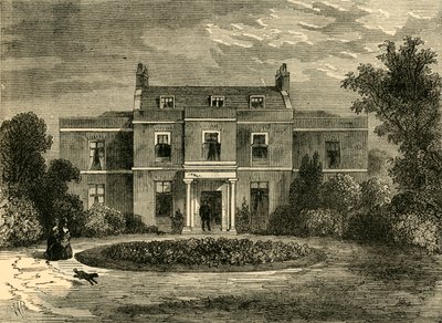 अर्ल्स कोर्ट हाउस पूर्व जॉन हंटर्स हाउस, c1876। द्वारा अज्ञात