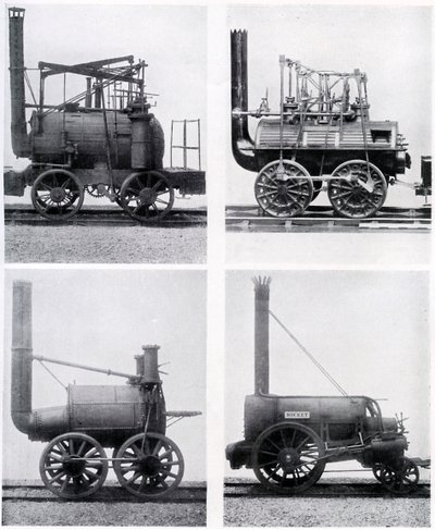 प्रारंभिक इंजन, 19 वीं शताब्दी, c1920 द्वारा अज्ञात