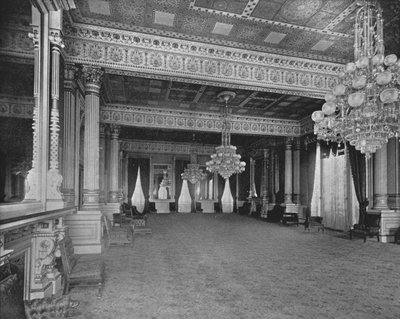 व्हाइट हाउस के पूर्व कक्ष, वाशिंगटन डीसी, यूएसए, c1900। द्वारा अज्ञात