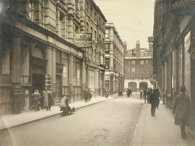 जेविन स्ट्रीट, लंदन का पूर्वी छोर, c1920 द्वारा अज्ञात