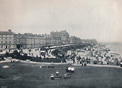 ईस्टबर्न - विश टॉवर से सामान्य दृश्य, 1895 द्वारा अज्ञात