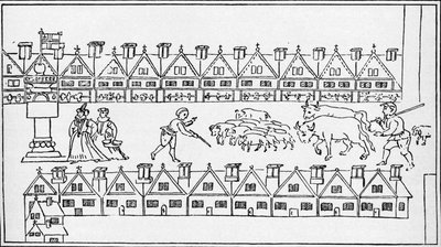 ईस्टचिप मार्केट, लंदन, c1598 1904 द्वारा अज्ञात