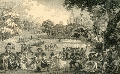 ग्रीनविच पार्क में ईस्टर सोमवार, c1878। द्वारा अज्ञात