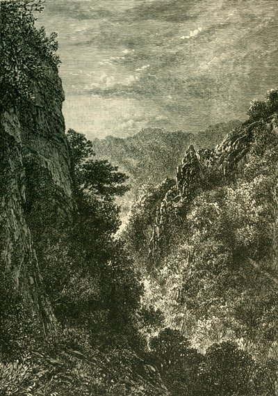 इबोर गॉर्ज, 1898। द्वारा अज्ञात
