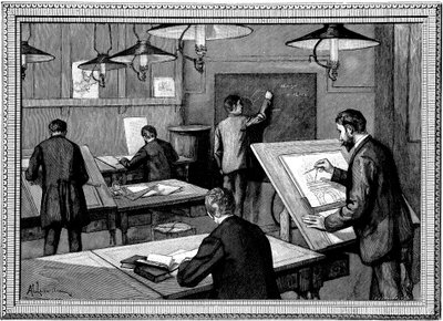 इकोले देस पोन्ट्स-एट-चौसेज़, पेरिस, 1894 द्वारा अज्ञात