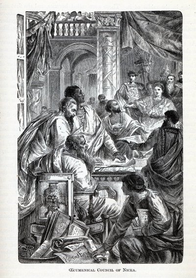 1882 में निकिया की पारिस्थितिक परिषद द्वारा अज्ञात