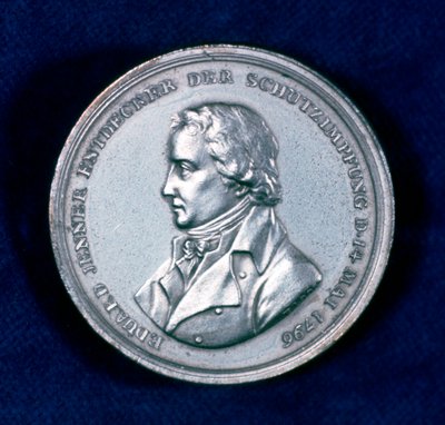 एडवर्ड जेनर, अंग्रेजी चिकित्सक, 1800 द्वारा अज्ञात