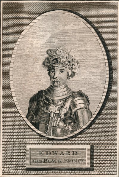एडवर्ड द ब्लैक प्रिंस, 1793 द्वारा अज्ञात