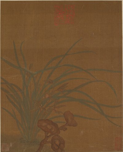फूलों के आठ डिज़ाइन, संभवतः मिंग राजवंश, 1368-1644। द्वारा अज्ञात