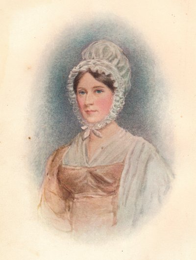 एलिजाबेथ Gurney b1790, 27 वर्ष, 1817 की उम्र में द्वारा अज्ञात