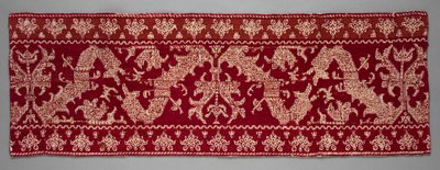 कढ़ाई, 1800s। द्वारा अज्ञात