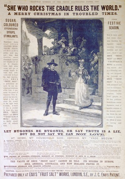 एनोस फ्रूट साल्ट विज्ञापन, 1889 द्वारा अज्ञात