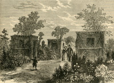 1840 में प्राणी उद्यान में प्रवेश, c1876। द्वारा अज्ञात