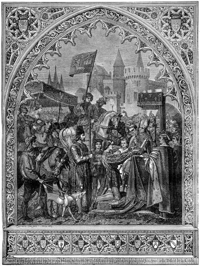 1462 1882-1884 में फ्रांस के लुइस इलेवन का ट्रॉयस में प्रवेश द्वारा अज्ञात