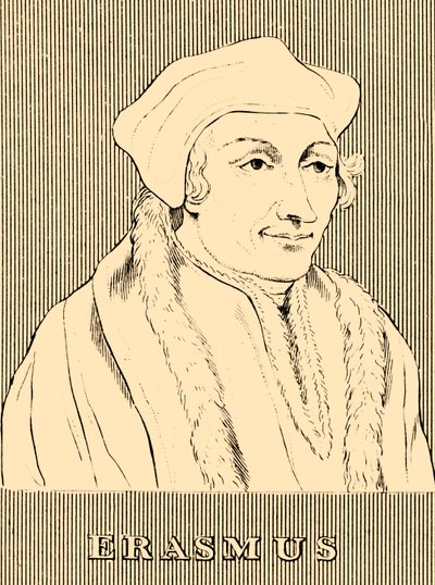इरास्मस, 1466-1536, 1830। द्वारा अज्ञात