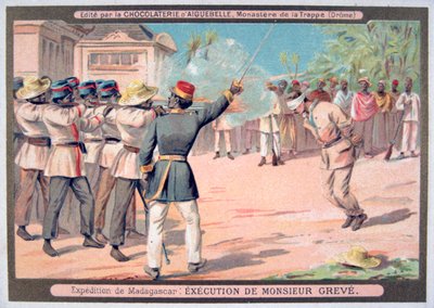 'महाशय ग्रीव का निष्पादन', मेडागास्कर, 1883-1896 द्वारा अज्ञात