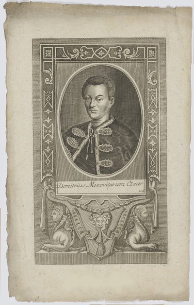 झूठी दिमित्री I, सीए 1723-1724। द्वारा अज्ञात