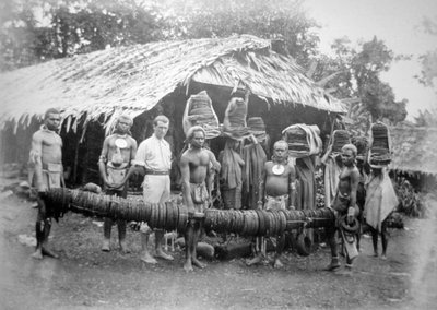 1892 में नेलुआ में फारेस्ट हाउस में लाया गया पंख धन द्वारा अज्ञात