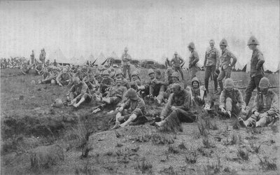 एस्टकोर्ट में पैर निरीक्षण, 1902 द्वारा अज्ञात