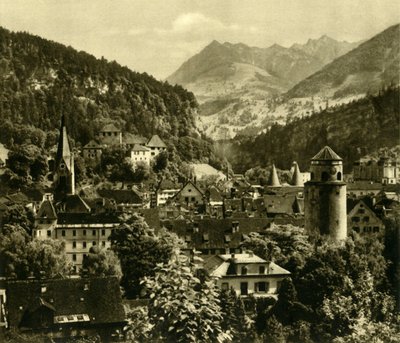 फेल्डकिर्च, वोरलबर्ग, ऑस्ट्रिया, c1935। द्वारा अज्ञात