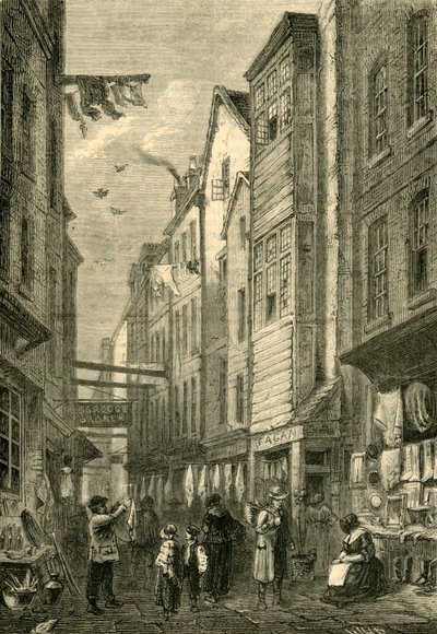 1840 के बारे में फील्ड लेन, c1872। द्वारा अज्ञात