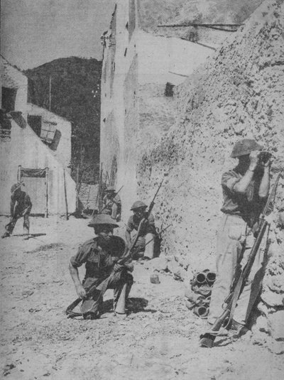 पांचवीं सेना गश्ती, 1943-44 द्वारा अज्ञात