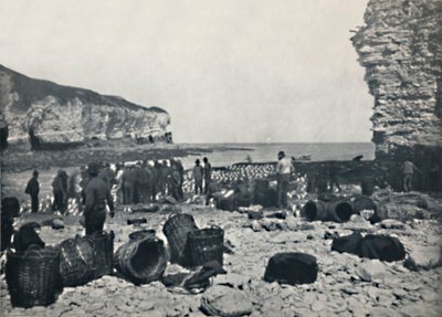 फ्लैमब्रो - द फिशरमेन एट वर्क, 1895 द्वारा अज्ञात