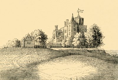 Flamsteed हाउस हॉलर्स लॉन्ग व्यू से, c1878। द्वारा अज्ञात