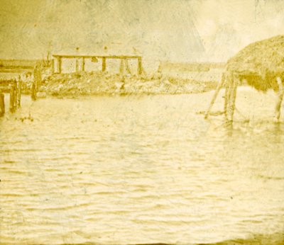 बाढ़, रामसेपेल, बेल्जियम, c1914-c1918 द्वारा अज्ञात